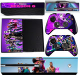 FORTNITE SEASON 6 XBOX ONE *TEXTURED VINYL ! * PROTECTIVE SKIN DECAL WRAP
