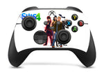 SIMS 4 Xbox SERIES X *TEXTURED VINYL ! * SKINS DECALS STICKERS WRAP