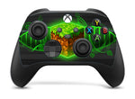 BROWN PIXELS Xbox SERIES X *TEXTURED VINYL ! * SKINS DECALS STICKERS WRAP