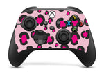 LEOPARD ROSE Xbox SERIES X *TEXTURED VINYL ! * SKINS DECALS STICKERS