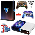 ROCKET LEAGUE 2 XBOX ONE S (SLIM) *TEXTURED VINYL ! * PROTECTIVE SKIN DECAL WRAP