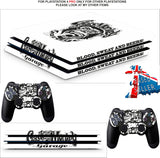 FAST N LOUD PS4 PRO SKINS DECALS (PS4 PRO VERSION) TEXTURED VINYL