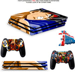 DRAGON BALL Z PS4 PRO SKINS DECALS (PS4 PRO VERSION) TEXTURED VINYL