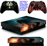 FRIDAY THE 13TH XBOX ONE X *TEXTURED VINYL ! * PROTECTIVE SKINS DECALS STICKERS