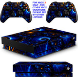 SWIRLS XBOX ONE X *TEXTURED VINYL ! * PROTECTIVE SKINS DECALS STICKERS