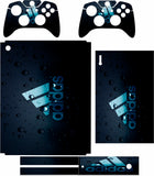 ADIDAS BUBBLES XBOX ONE S (SLIM) *TEXTURED VINYL ! * PROTECTIVE SKIN DECAL WRAP
