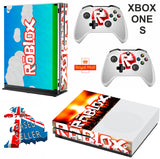 ROBLOX XBOX ONE S (SLIM) *TEXTURED VINYL ! * PROTECTIVE SKIN DECAL WRAP