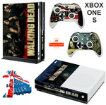 WALKING DEAD XBOX ONE S (SLIM) *TEXTURED VINYL ! * PROTECTIVE SKIN DECAL WRAP