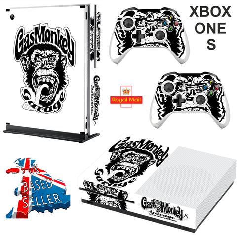 FAST N LOUD XBOX ONE S (SLIM) *TEXTURED VINYL ! * PROTECTIVE SKIN DECAL WRAP