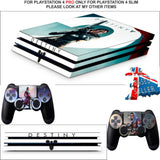 DESTINY 2 PS4 PRO SKINS DECALS (PS4 PRO VERSION) TEXTURED VINYL