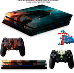 FRIDAY 13TH PS4 PRO SKINS DECALS (PS4 PRO VERSION) TEXTURED VINYL