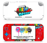 SUPER MARIO ODYSSEY NINTENDO SWITCH LITE *TEXTURED VINYL * SKINS DECALS WRAP