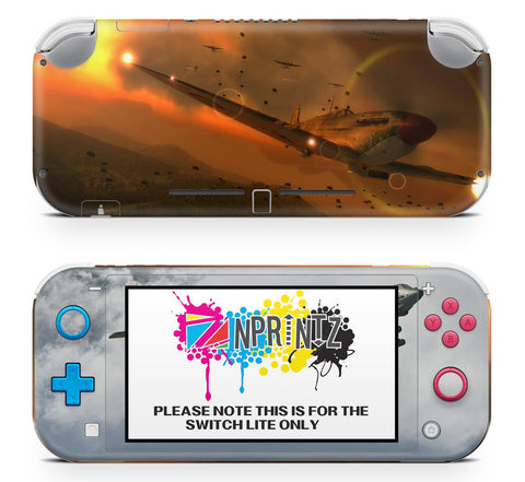 AIR CONFLICTS COLLECTION NINTENDO SWITCH LITE *TEXTURED VINYL *SKINS DECALS WRAP
