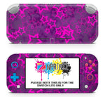 STARS NINTENDO SWITCH LITE *TEXTURED VINYL* ! SKINS DECALS WRAP