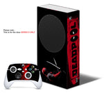 DEADPOOL Xbox SERIES S *TEXTURED VINYL ! * SKINS DECALS STICKERS