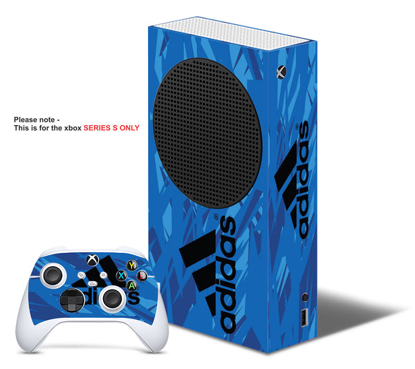 ADIDAS BLUE LINES Xbox SERIES S TEXTURED VINYL SKINS DECALS STICK NPRINTZ