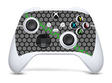 GREEN HEX Xbox SERIES S *TEXTURED VINYL ! * SKINS DECALS STICKERS