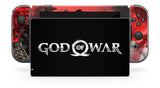 GOD OF WAR NINTENDO SWITCH **TEXTURED VINYL ! *  SKINS DECALS WRAP