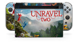 UNRAVEL TWO NINTENDO SWITCH **TEXTURED VINYL ! *  SKINS DECALS WRAP