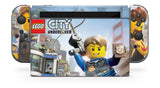 LEGO CITY UNDERCOVER NINTENDO SWITCH **TEXTURED VINYL ! *  SKINS DECALS WRAP