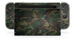 GREEN CAMO NINTENDO SWITCH **TEXTURED VINYL ! *  SKINS DECALS WRAP