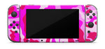 PINK CAMO NINTENDO SWITCH **TEXTURED VINYL ! *  SKINS DECALS WRAP