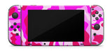 PINK CAMO NINTENDO SWITCH **TEXTURED VINYL ! *  SKINS DECALS WRAP