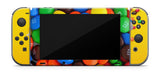 M & M'S NINTENDO SWITCH **TEXTURED VINYL ! *  SKINS DECALS WRAP