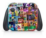 JUST DANCE 2019 NINTENDO SWITCH **TEXTURED VINYL ! *  SKINS DECALS WRAP