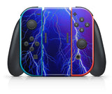 LIGHTNING NINTENDO SWITCH **TEXTURED VINYL ! *  SKINS DECALS WRAP