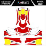 BIRELART 2022 507/508/FREELINE FULL KART STICKER KIT - KARTING - IAME