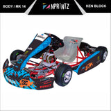 MK14 ICEMAN FULL KART STICKER KIT