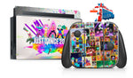 JUST DANCE 2019 NINTENDO SWITCH **TEXTURED VINYL ! *  SKINS DECALS WRAP