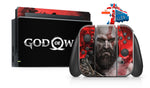 GOD OF WAR NINTENDO SWITCH **TEXTURED VINYL ! *  SKINS DECALS WRAP