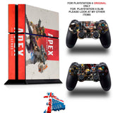 APEX LEGENDS PS4 *TEXTURED VINYL ! * PROTECTIVE SKINS DECAL WRAP STICKERS