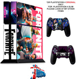 FORTNITE SEASON 5 PS4 *TEXTURED VINYL ! * PROTECTIVE SKINS DECAL WRAP STICKERS