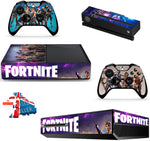 FORTNITE XBOX ONE*TEXTURED VINYL ! *PROTECTIVE SKIN DECAL WRAP