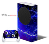 LIGHTNING Xbox SERIES S *TEXTURED VINYL ! * SKINS DECALS STICKERS