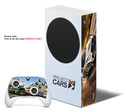 PROJECT CARS Xbox SERIES S *TEXTURED VINYL ! * SKINS DECALS STICKERS