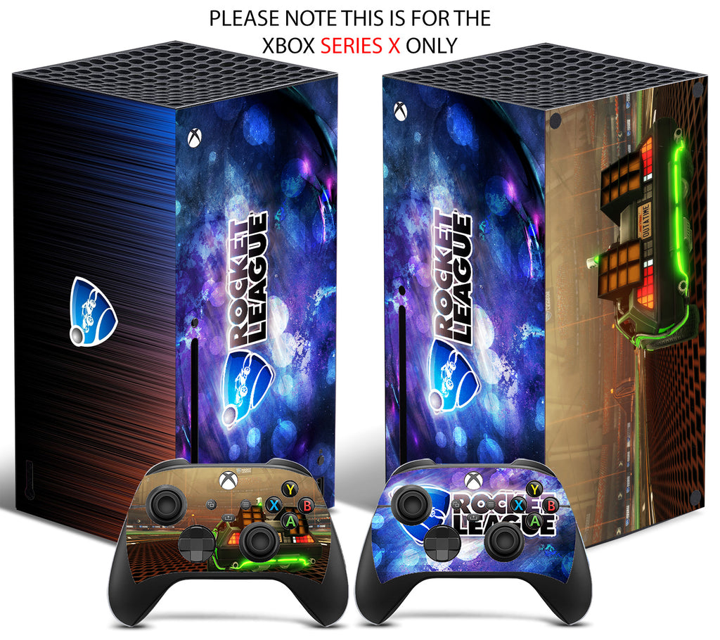 Xbox Series X Skin Wrap - Alien Design Vinyl Decals For Console & Controllers