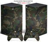 CAMOUFLARGE Xbox SERIES X *TEXTURED VINYL ! * SKINS DECALS STICKERS WRAP