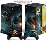 FRIDAY 13TH Xbox SERIES X *TEXTURED VINYL ! * SKINS DECALS STICKERS WRAP