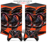 PREDITOR Xbox SERIES X *TEXTURED VINYL ! * SKINS DECALS STICKERS WRAP