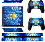 LEICESTER CITY 1 PS4 *TEXTURED VINYL ! * PROTECTIVE SKINS DECAL WRAP STICKERS