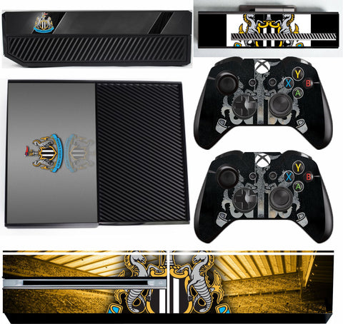 NEWCASTLE UNITED XBOX ONE*TEXTURED VINYL ! *PROTECTIVE SKIN DECAL WRAP