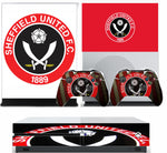 SHEFFIELD UNITED XBOX ONE S (SLIM) *TEXTURED VINYL ! * PROTECTIVE SKIN DECAL WRAP
