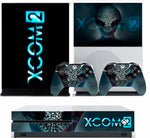 XCOM XBOX ONE S (SLIM) *TEXTURED VINYL ! * PROTECTIVE SKIN DECAL WRAP