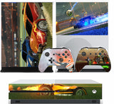 ROCKET LEAGUE XBOX ONE S (SLIM) *TEXTURED VINYL ! * PROTECTIVE SKIN DECAL WRAP