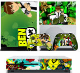 BEN 10 XBOX ONE S (SLIM) *TEXTURED VINYL ! * PROTECTIVE SKIN DECAL WRAP