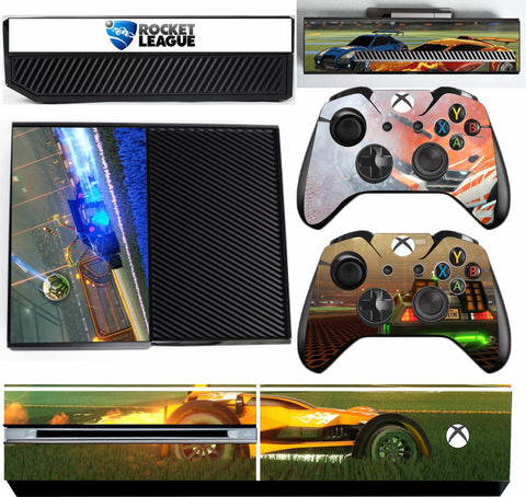 ROCKET LEAGUE XBOX ONE *TEXTURED VINYL ! * PROTECTIVE SKIN DECAL WRAP
